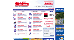 Desktop Screenshot of bytyadomy.cz